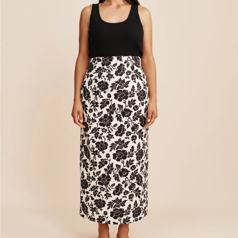 POSSE Linen Skirt  NWT - Picture 5 of 6